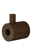 Wooden Wall Hook Home Storage Hooks & Knobs Hooks Brown MOEBE