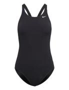 Nike Hydrastrong Solid Fastback Piece Sport Swimsuits Black NIKE SWIM