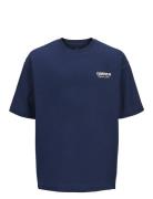 Jorroxbury Type Tee Ss Crew Neck Jnr Tops T-Kortærmet Skjorte Navy Jac...