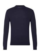 Wool Blend Roll-Neck Tops Knitwear Round Necks Navy Lindbergh