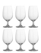 Lars Beer Glass Home Tableware Glass Beer Glass Nude Bloomingville