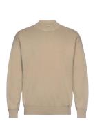 Akapulk Tops Sweatshirts & Hoodies Sweatshirts Beige BOSS