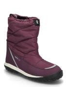 Reimatec Winter Boots, Kinoskin Vinterstøvler Pull On Purple Reima