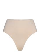 Smooth Thong G-streng Undertøj Cream Organic Basics