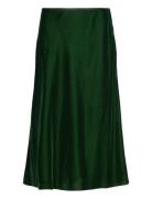 Velvet A-Line Skirt Skirts Knee-length & Midi Skirts Green Lauren Ralp...