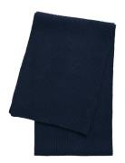 Fine Knit Wool Scarf Accessories Scarves Winter Scarves Navy GANT