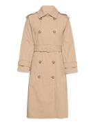 D1. Trench Coat Trenchcoat Frakke Beige GANT