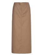 Achaiasw Skirt Skirts Maxi Skirts Beige Sofie Schnoor