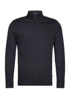 H-Pleins 17 Tops Polos Long-sleeved Navy BOSS