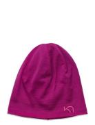 Tikse Beanie Sport Headwear Beanies Pink Kari Traa