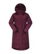 W Haugland Sport Coats Padded Coats Purple Skogstad