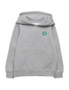 Izzy Kids Hoodie Tops Sweatshirts & Hoodies Hoodies Grey Double A By W...