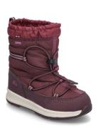 Oksval High Gtx Warm Vinterstøvler Med Snøre Burgundy Viking