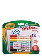 Crayola 8 Washable Dry Erase Markers Toys Creativity Drawing & Crafts ...