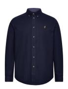 Tom Reg Cot Pe Mcs M Shirt Tops Shirts Casual Navy MCS