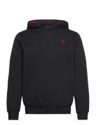 Chris Reg Ho Cot Mcs M Sw Tops Sweatshirts & Hoodies Hoodies Black MCS