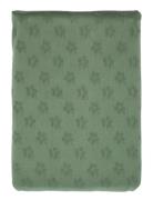 Tablecloth 140X370 Forget-Me-Not Damask Green Home Textiles Kitchen Te...