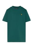 Plain T-Shirt Tops T-Kortærmet Skjorte Green Lyle & Scott