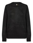 Sc-Nalikka Pullover Striktrøje Black Soyaconcept