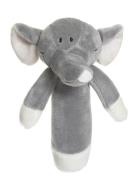 Diinglisar, Rattle, Elephant, Grey Toys Baby Toys Rattles Grey Teddyko...