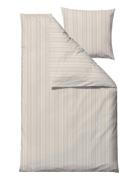 Sengetøj 140X220 Noble Beige Home Textiles Bedtextiles Bed Sets Beige ...