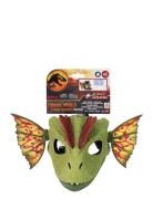 Jurassic World Dilophosaurus Role Play Mask With Sound & Water-Shootin...