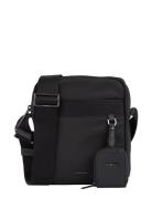 Ck Est. Nylon Reporter W/Case Skuldertaske Taske Black Calvin Klein