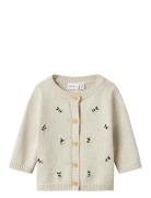 Nbmtommy Ls Knit Card Tops Knitwear Cardigans Cream Name It