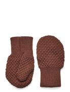 Oslo Mittens Accessories Gloves & Mittens Mittens Brown Mp Denmark