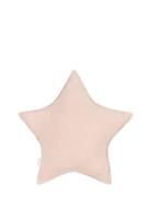 Star Cushion L1N0 In Washed French Linen Home Kids Decor Cushions Pink...