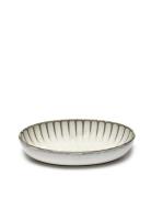 Serving Bowl Oval Inku M Inku By Sergio Herman Set/2 Home Tableware Bo...