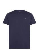 Classic Ss Tshirt Tops T-Kortærmet Skjorte Navy Hackett London