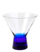 Konus Cocktailglas Home Tableware Glass Cocktail Glass Blue Broste Cop...