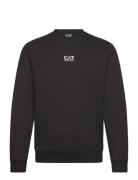 Sweatshirt Tops Sweatshirts & Hoodies Sweatshirts Black EA7