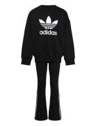 Loose Crew Set Sets Sweatsuits Black Adidas Originals