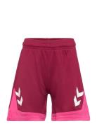 Hmllead Poly Shorts Kids Bottoms Shorts Sport Shorts Red Hummel