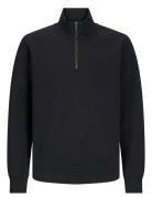 Jjebradley Sweat Half Zip Noos Jnr Tops Sweatshirts & Hoodies Sweatshi...