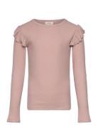 Nmfraja Sao Ls Slim Top Lil Tops T-shirts Long-sleeved T-Skjorte Pink ...