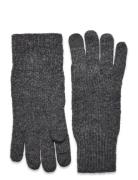 Knit Gloves Accessories Gloves Finger Gloves Grey Mango