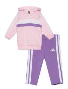 Ig 3S Tib Fl St Sets Sweatsuits Pink Adidas Sportswear