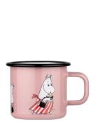 Moomin Enamel Mug Home Meal Time Cups & Mugs Cups Pink MUMIN