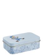 Tin Box 10X6,5X3Cm Emil Blue Home Meal Time Lunch Boxes Blue Emil I Lö...