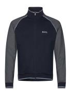 Tracksuit Jacket Tops Sweatshirts & Hoodies Sweatshirts Navy BOSS