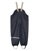 Rainpants -Solid, W.fleece Outerwear Rainwear Bottoms Navy CeLaVi