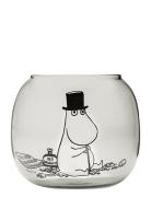 Moomin Tealight Holder Moominpappa Grey Home Decoration Candlesticks &...