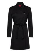 Makares-1 Trenchcoat Frakke Black HUGO