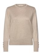 Fqkatie-Pullover Tops Knitwear Jumpers Beige FREE/QUENT