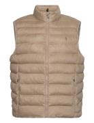 The Colden Linen Vest Vest Beige Polo Ralph Lauren