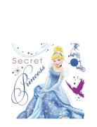 Wallstickers - Princess Cinderella Glamour Home Kids Decor Wall Sticke...