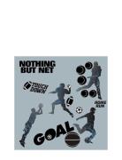 Wallstickers - Sports Silhouettes Home Kids Decor Wall Stickers Grey R...